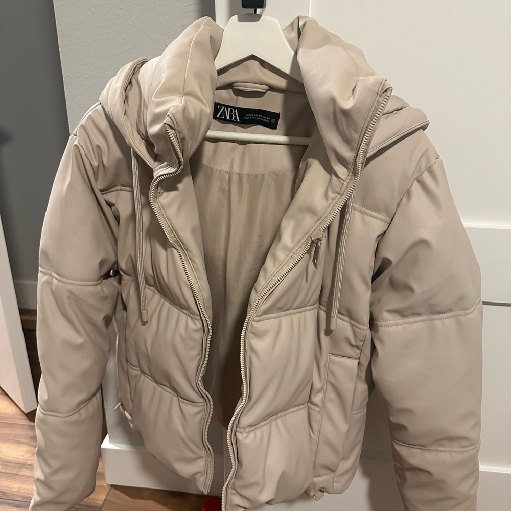Cream color Zara jacket
